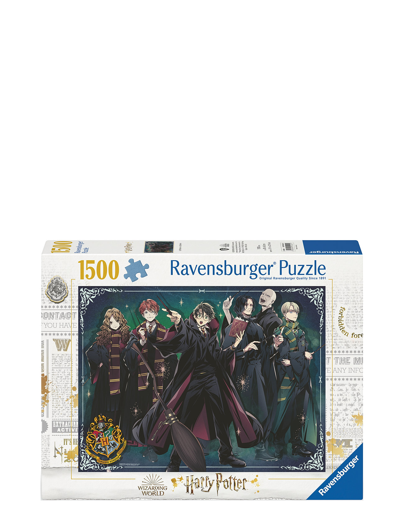 Harry Potter 1500P Toys Puzzles And Games Puzzles Classic Puzzles Multi/patterned Ravensburger