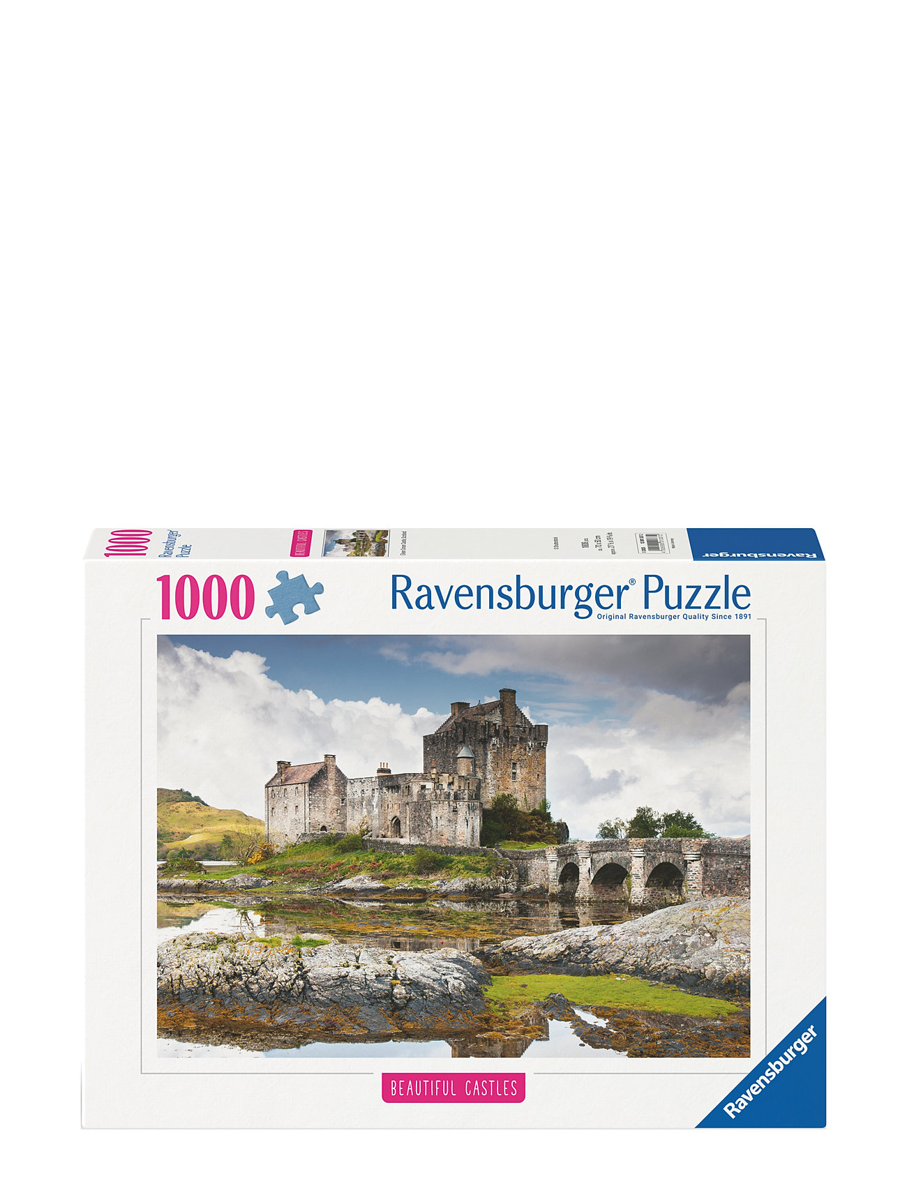 Beautiful Castles Scotland 1000P Toys Puzzles And Games Puzzles Classic Puzzles Multi/patterned Ravensburger