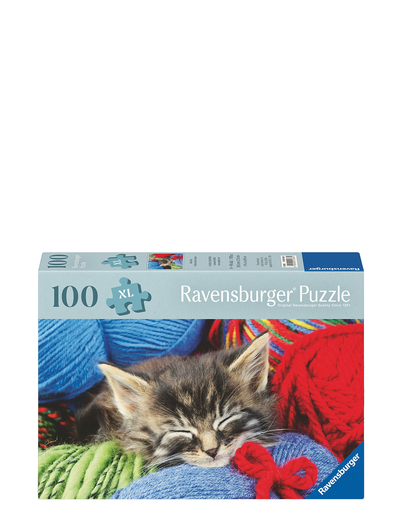 Wool Cat 100P Ad Toys Puzzles And Games Puzzles Classic Puzzles Multi/patterned Ravensburger