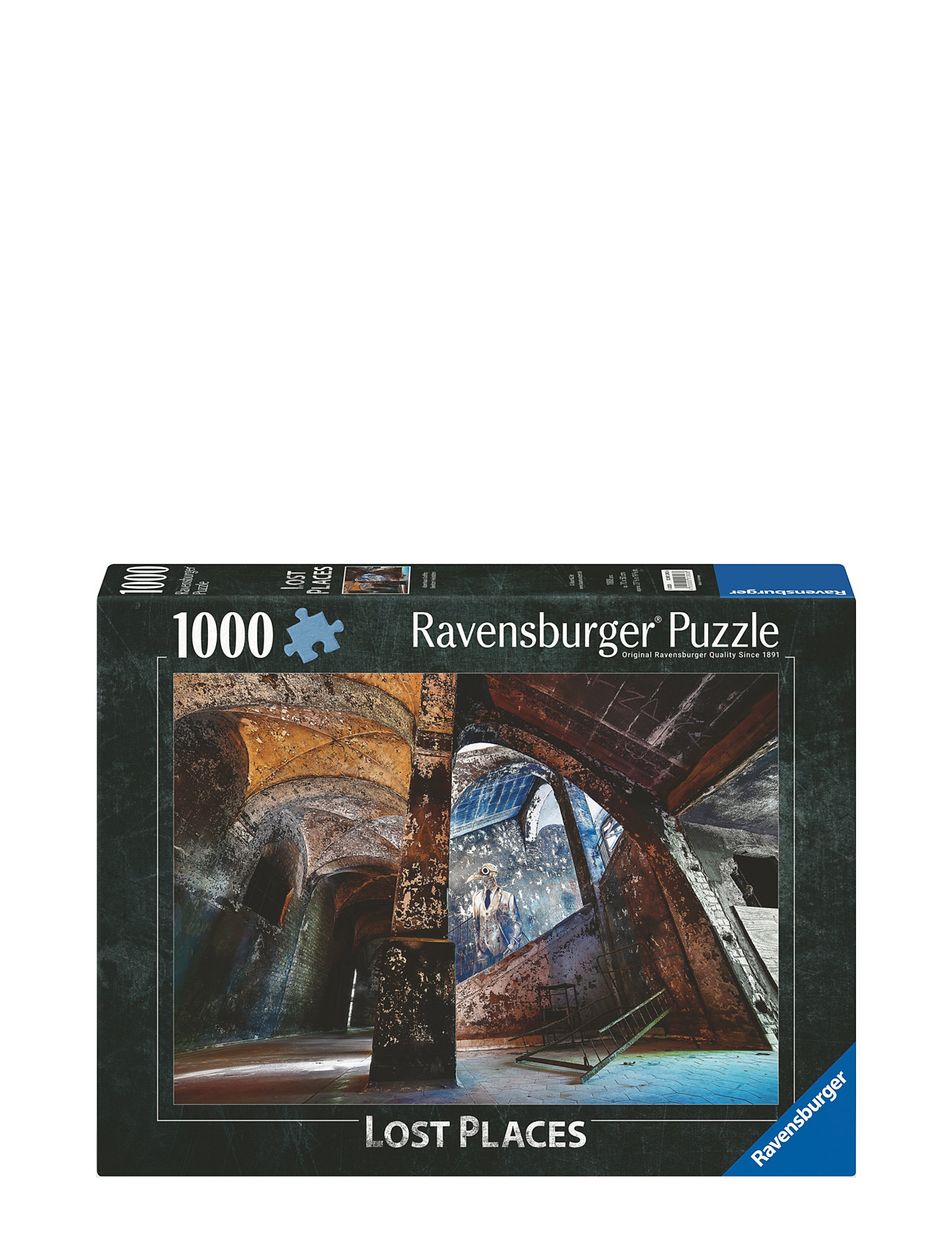 Lost Places, Alpenhaus Graffito Beelitzer 1000P Toys Puzzles And Games Puzzles Classic Puzzles Multi/patterned Ravensburger