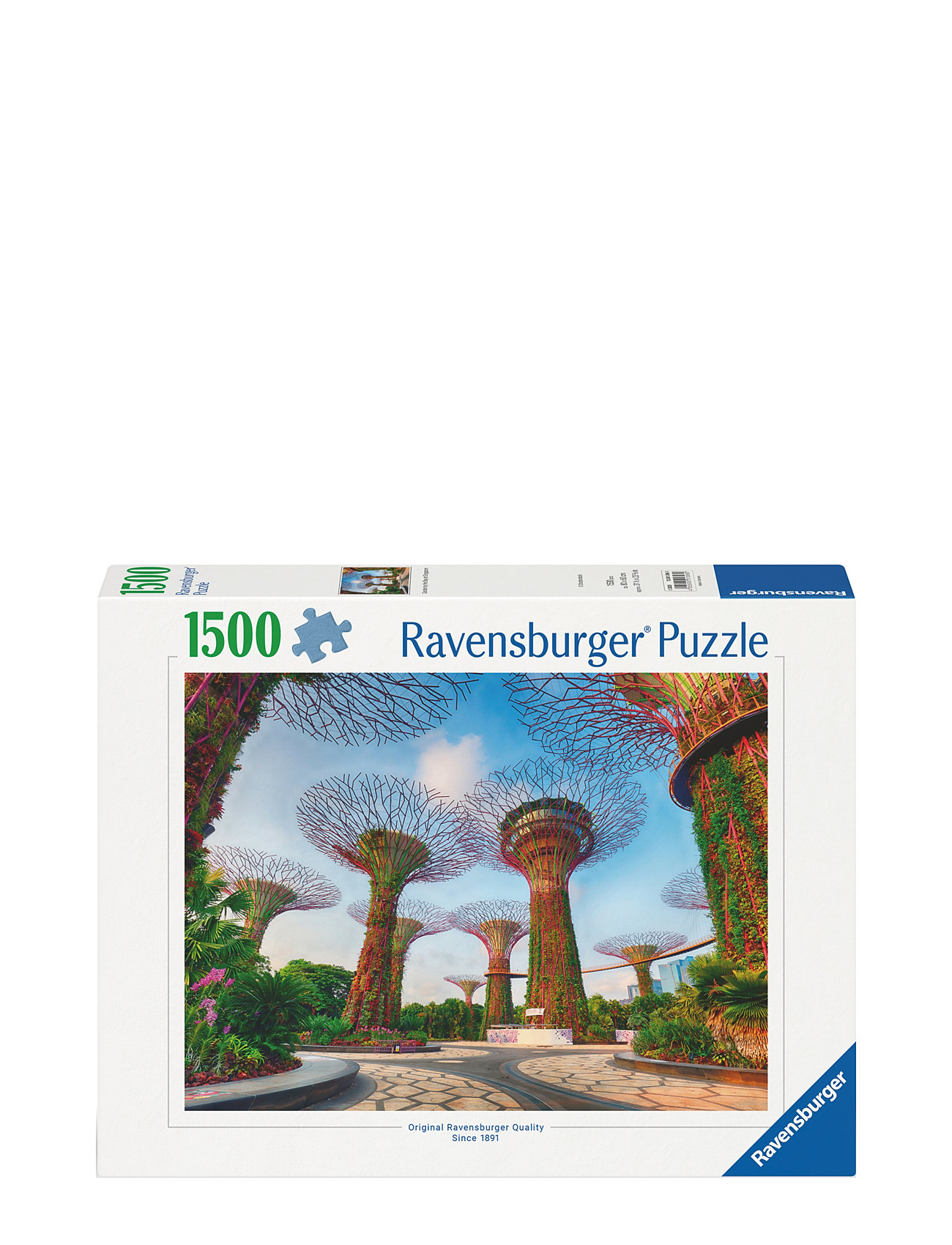 Garden By The Bay At Singapore 1500P Toys Puzzles And Games Puzzles Classic Puzzles Multi/patterned Ravensburger