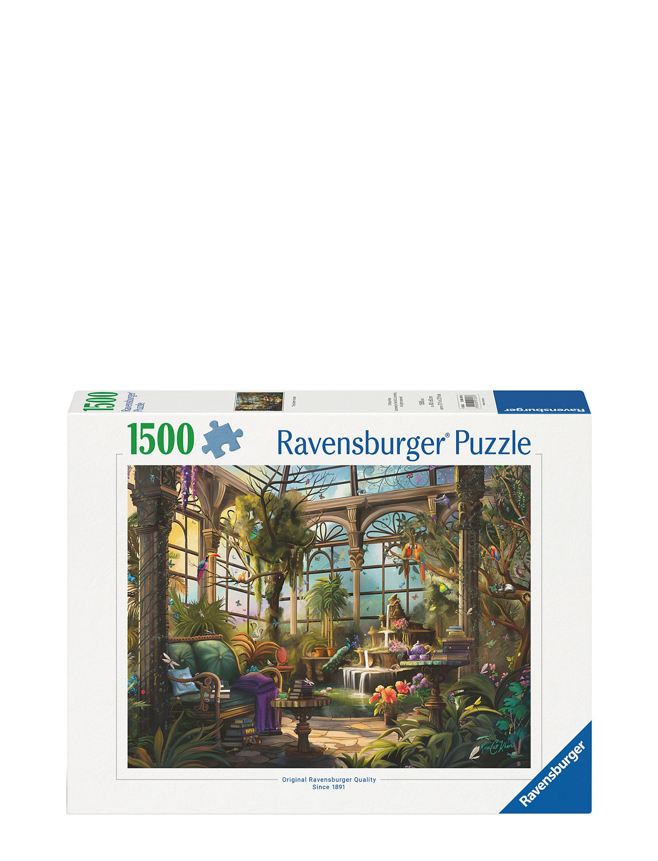 The Greenhouse 1500P Toys Puzzles And Games Puzzles Classic Puzzles Multi/patterned Ravensburger