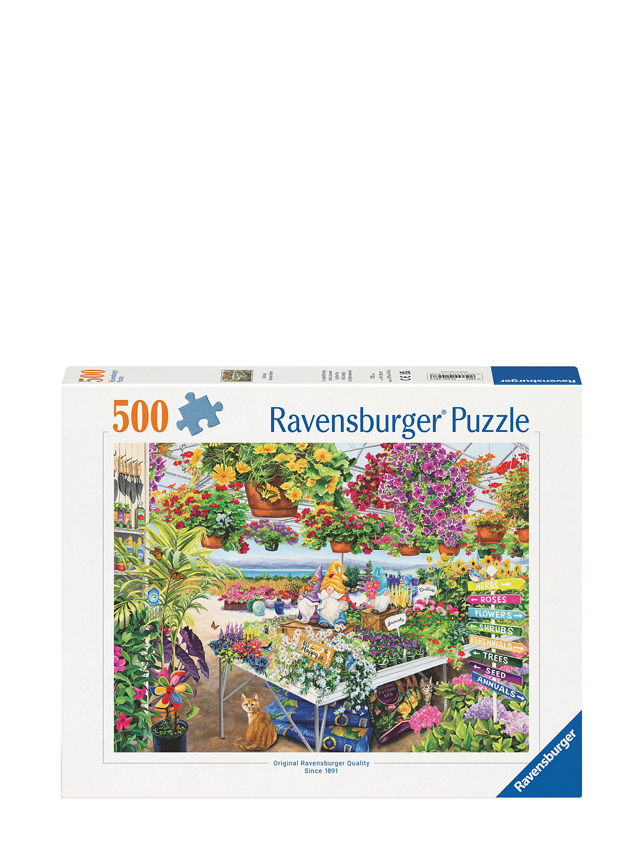 Glorious Garden Center 500P Toys Puzzles And Games Puzzles Classic Puzzles Multi/patterned Ravensburger
