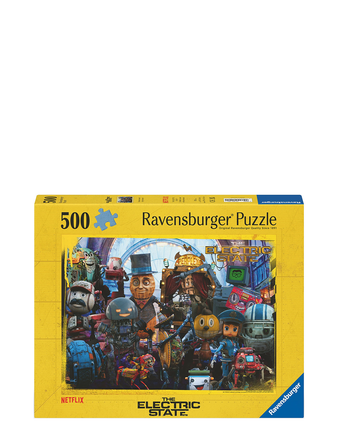The Electric State 500P Toys Puzzles And Games Puzzles Classic Puzzles Multi/patterned Ravensburger