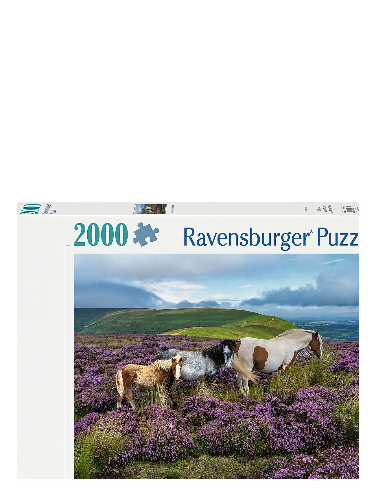 Ravensburger Wild Horses 2000P, One Size, Purple, Puslespil > Klassiske Puslespil, Børn