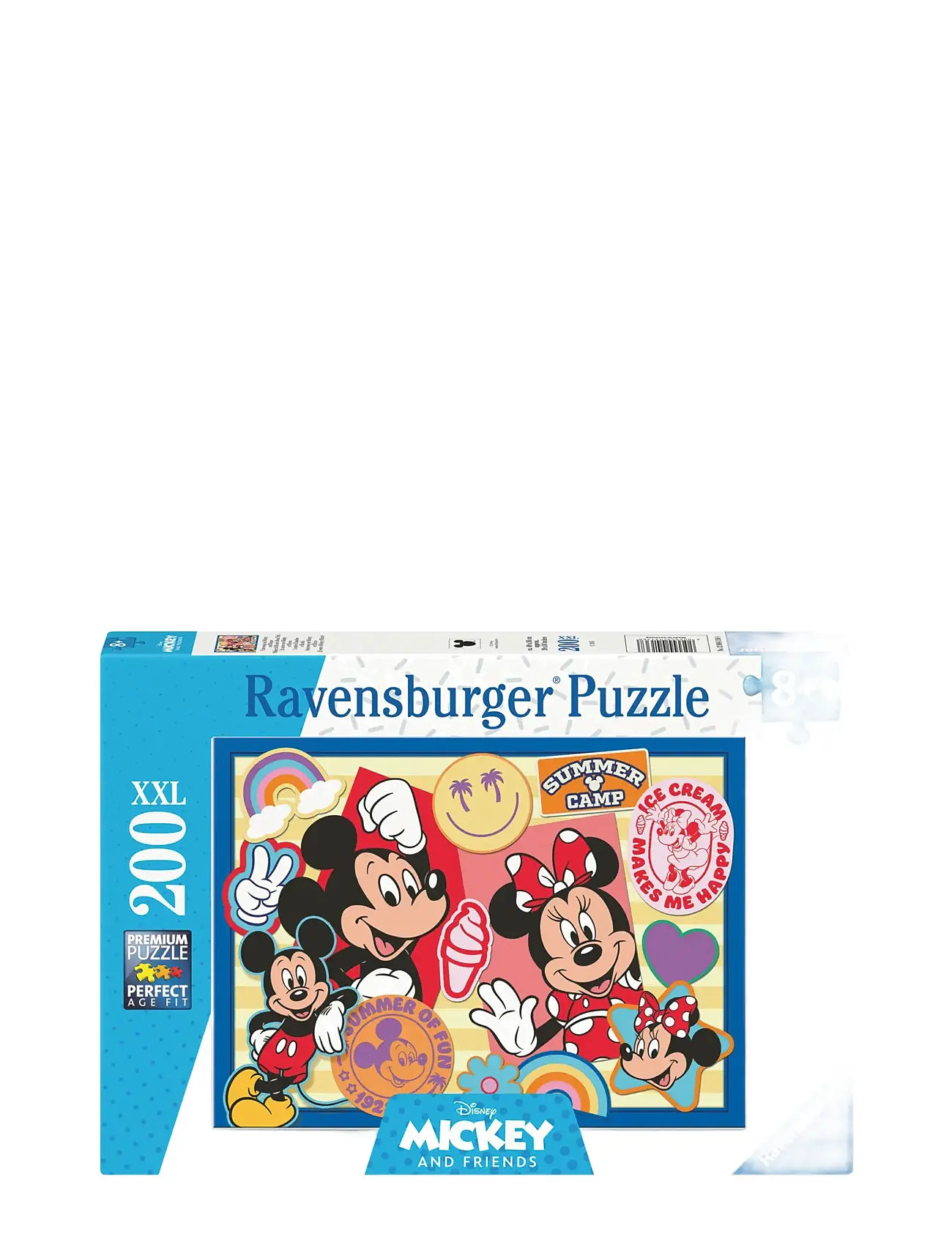 Mickey & Minnie's Road Trip! 200P Toys Puzzles And Games Puzzles Classic Puzzles Multi/patterned Ravensburger