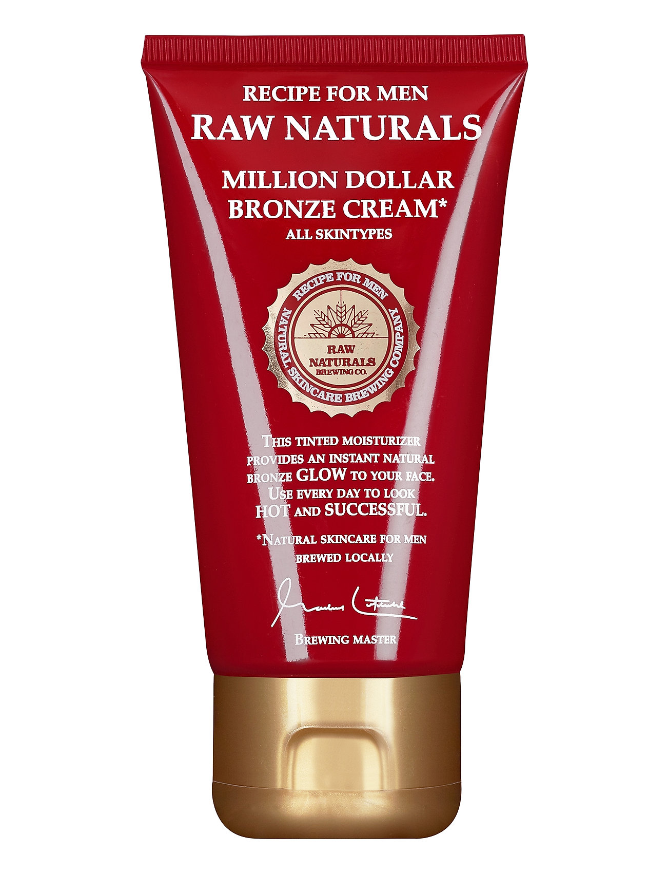 Million Dollar Bronze Cream Beauty Women Skin Care Sun Products Self Tanners Lotions Nude Raw Naturals Brewing Company