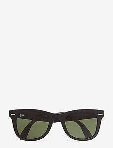 FOLDING WAYFARER - MATTE BLACK-CRYSTAL GREEN