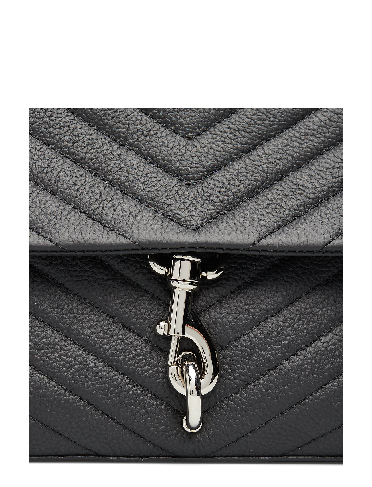 Shoulder Bag Flap Minkoff nickelRebecca Pebbleblack Edie vmNO8nw0