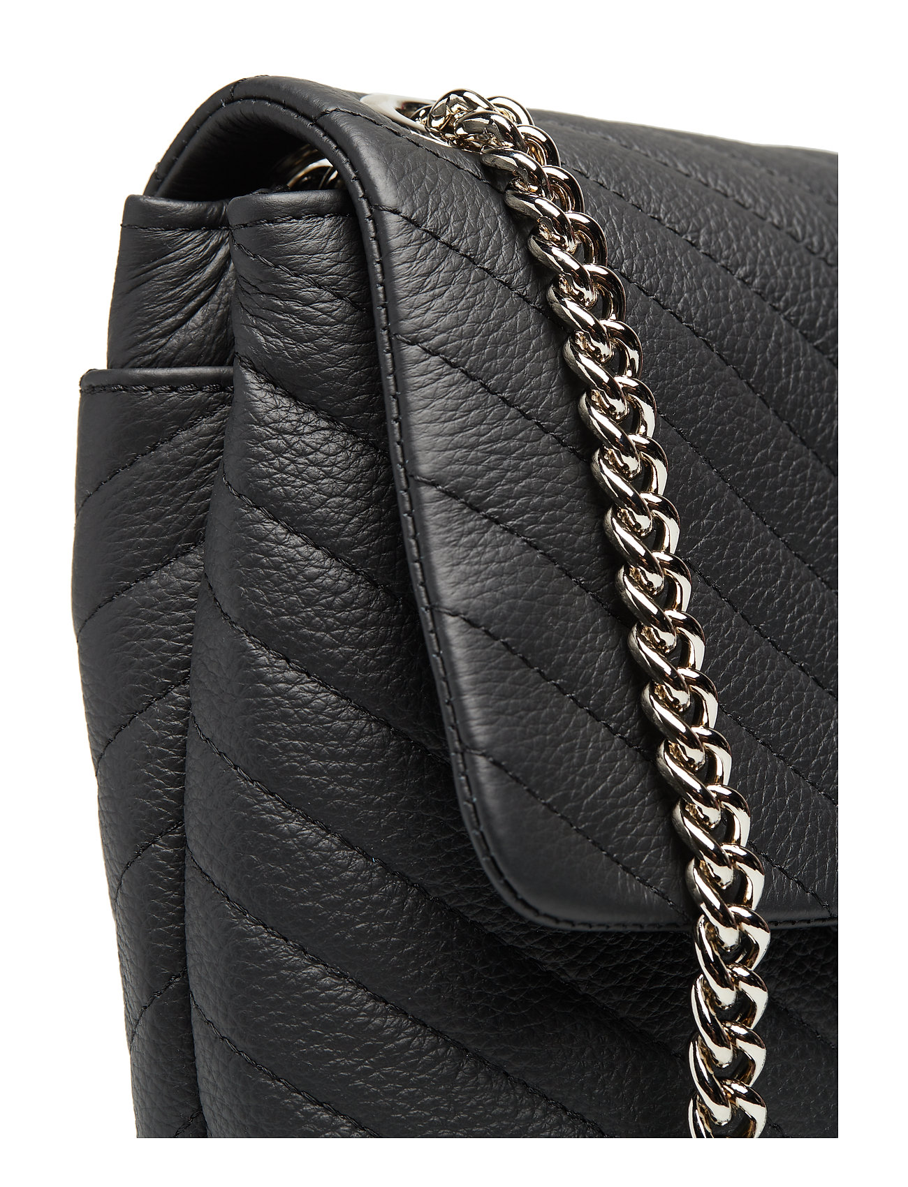 Shoulder Bag Flap Minkoff nickelRebecca Pebbleblack Edie vmNO8nw0