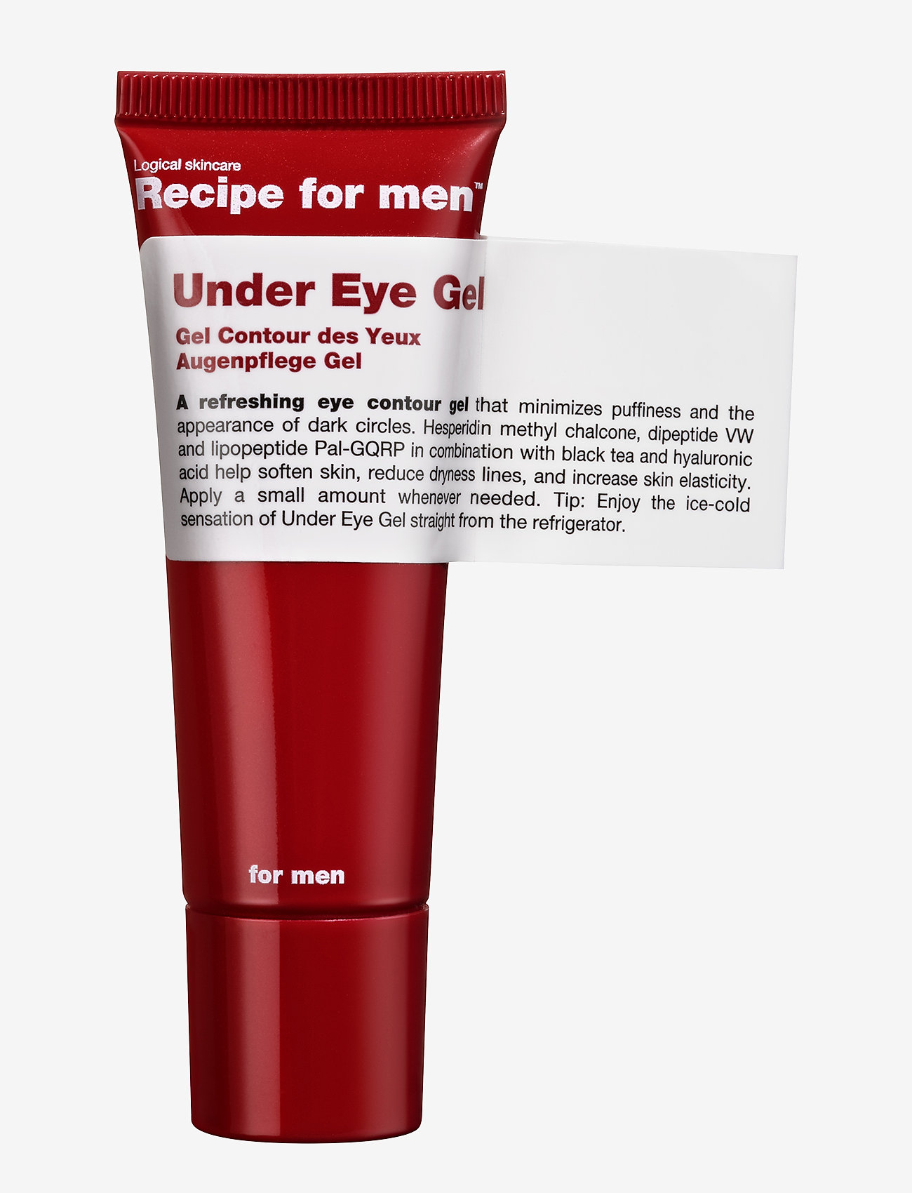 Recipe for Men - Recipe Under Eye Gel - Ögonkräm - clear - 0