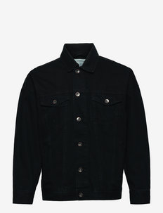 RRAshton Denim Jacket - kurtki jeansowe bez podszewki - deep black
