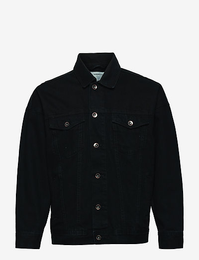 rrl black denim jacket