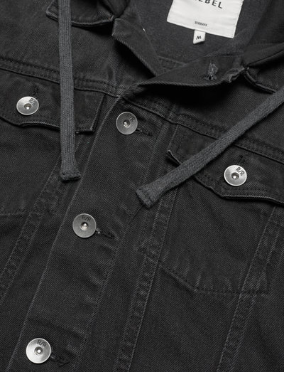 rrl black denim jacket