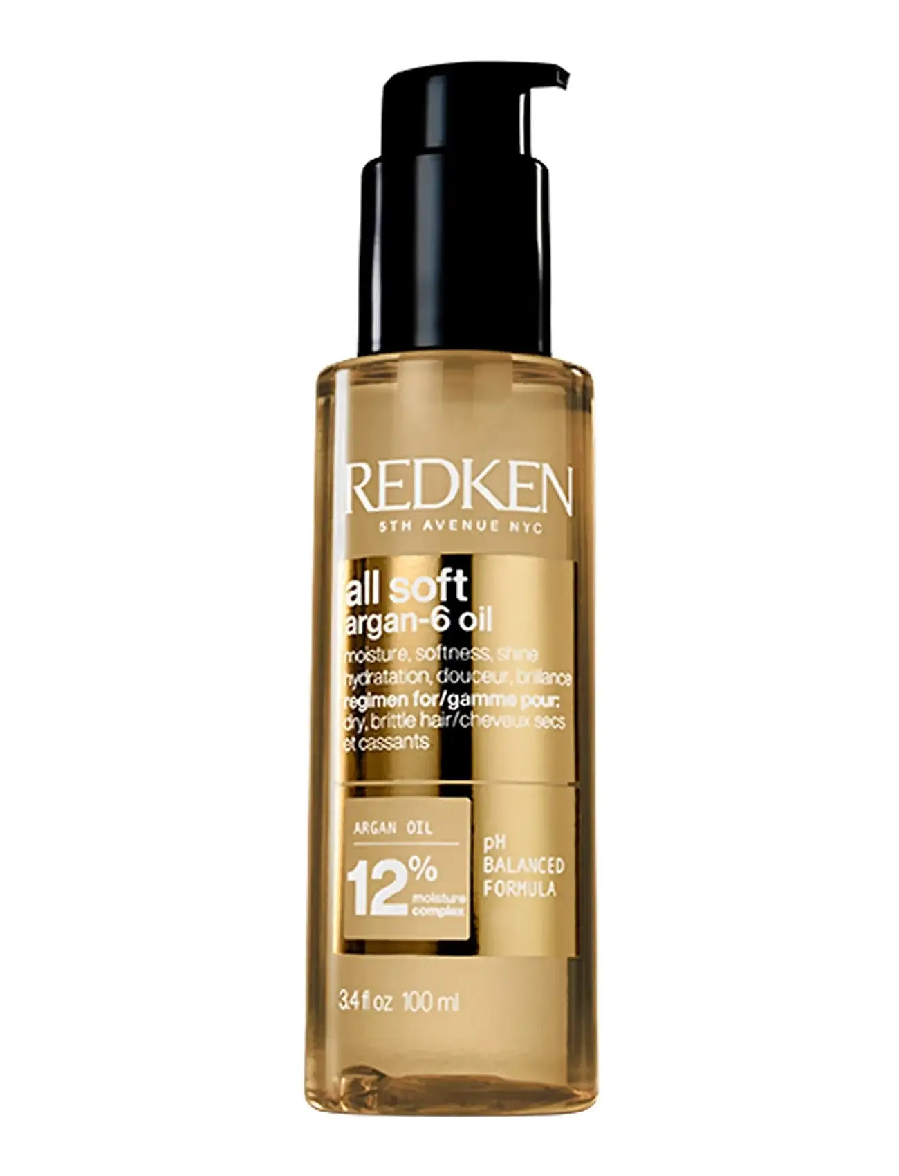 Redken Redken All Soft Argan-6 Oil 100 ml, 100 ml, Nude, Pleje > Hårolie, Dame