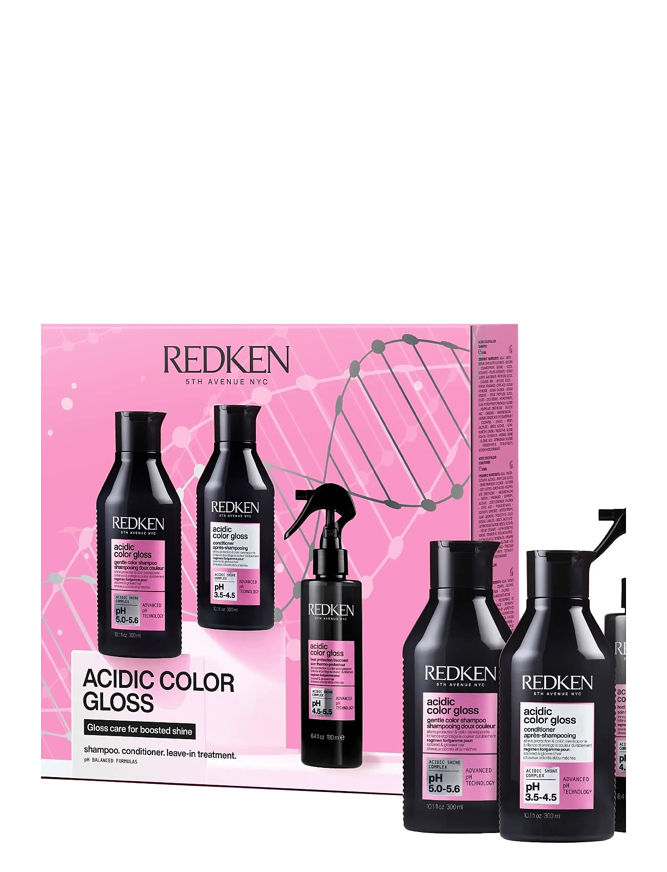 Acidic Color Gloss Holiday Gift Set  Hårsæt Nude Redken