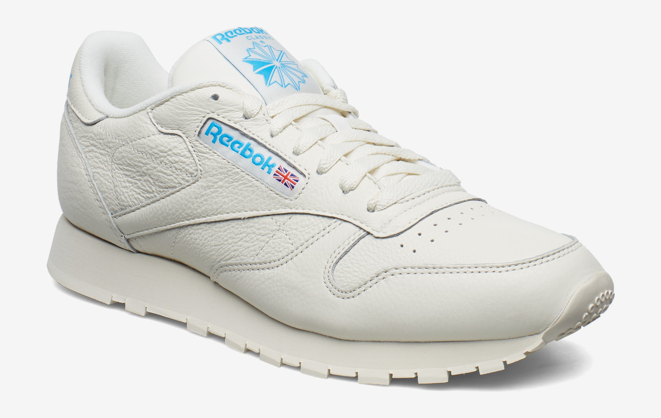 reebok leather cyan