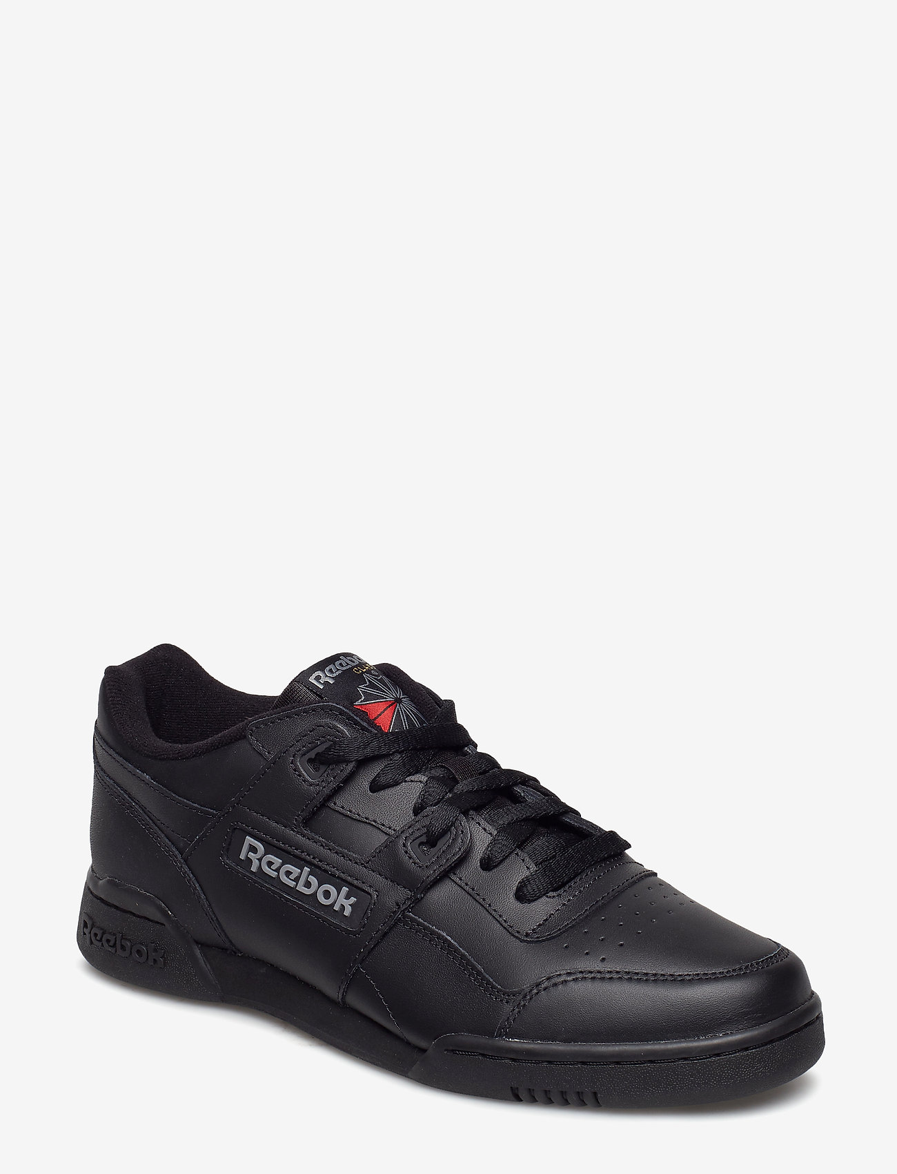 Reebok Classics Workout Plus Black Charcoal 44 98 Large Selection Of Outlet Styles Booztlet Com