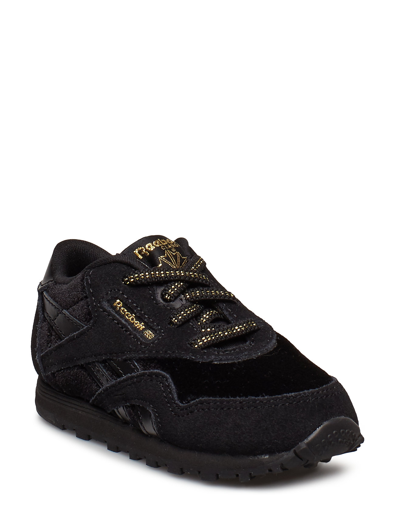 black and gold reebok classics
