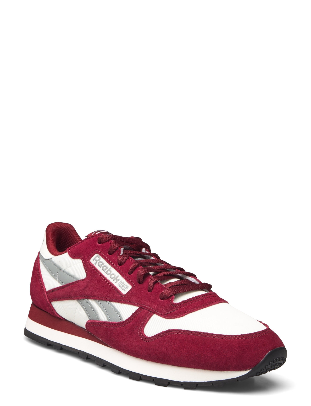 Classic Leather Sport Women Sport Shoes Sport Sneakers Sport Low Top Sneakers Burgundy Reebok Classics