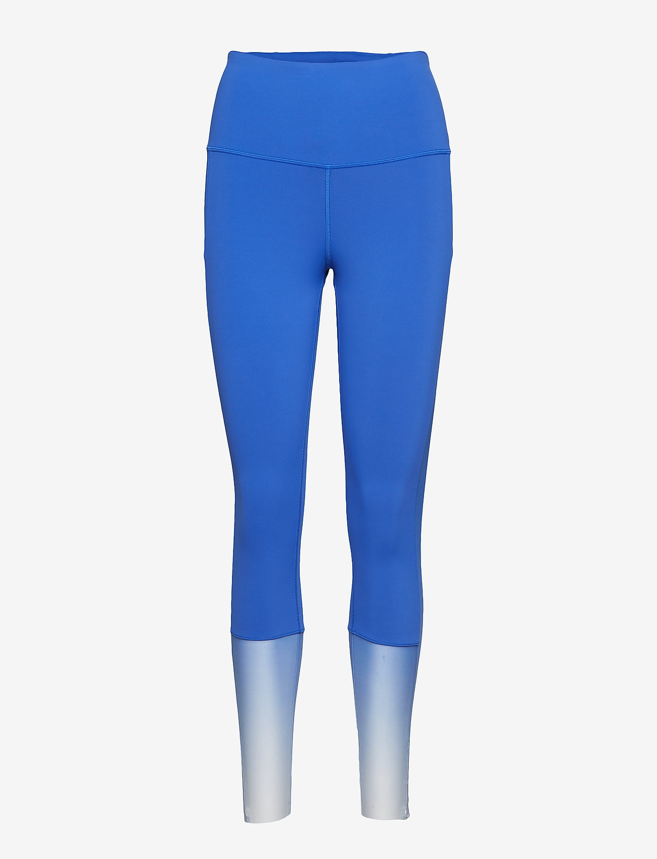 reebok high rise tights blue