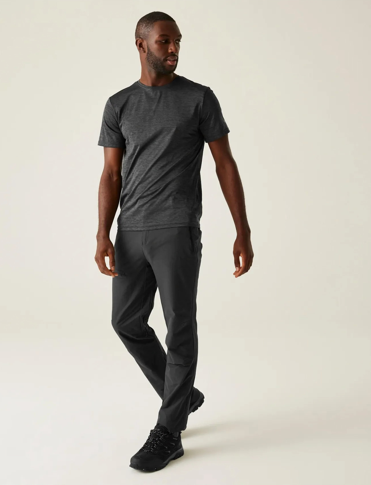 Regatta Highton Trousers Ii, 34, Black, Bukser > Afslappet, Herre