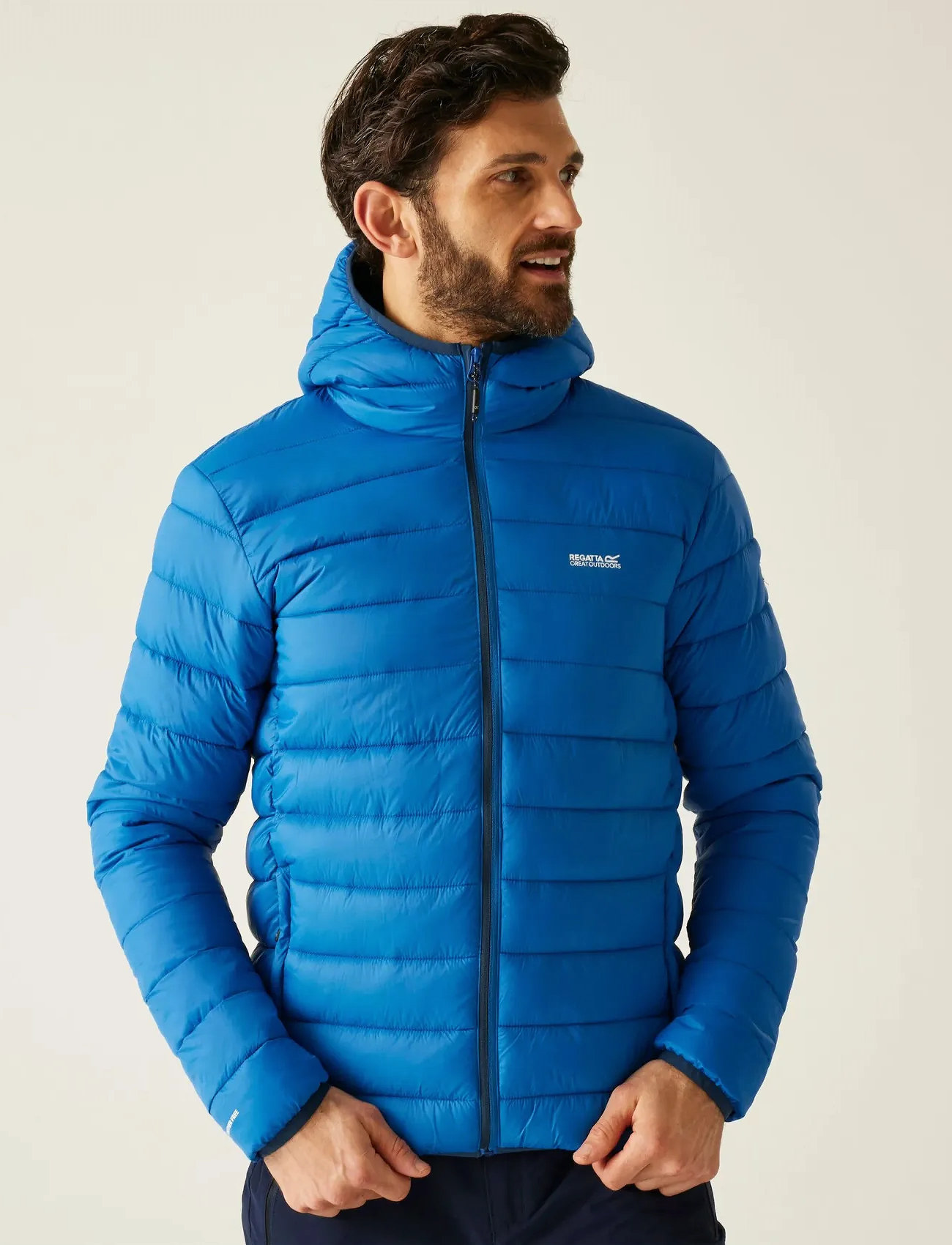 Regatta Hooded Marizion, S, Blue, Sport Jackets > Sport Padded Jackets, Herre
