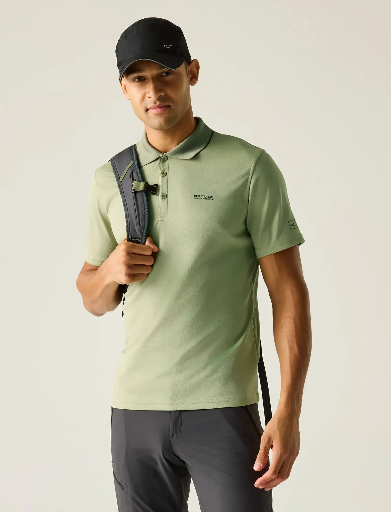 Regatta Maverik V, XL, Khaki green, Sport Polos > Sport Short-sleeved Polos, Herre