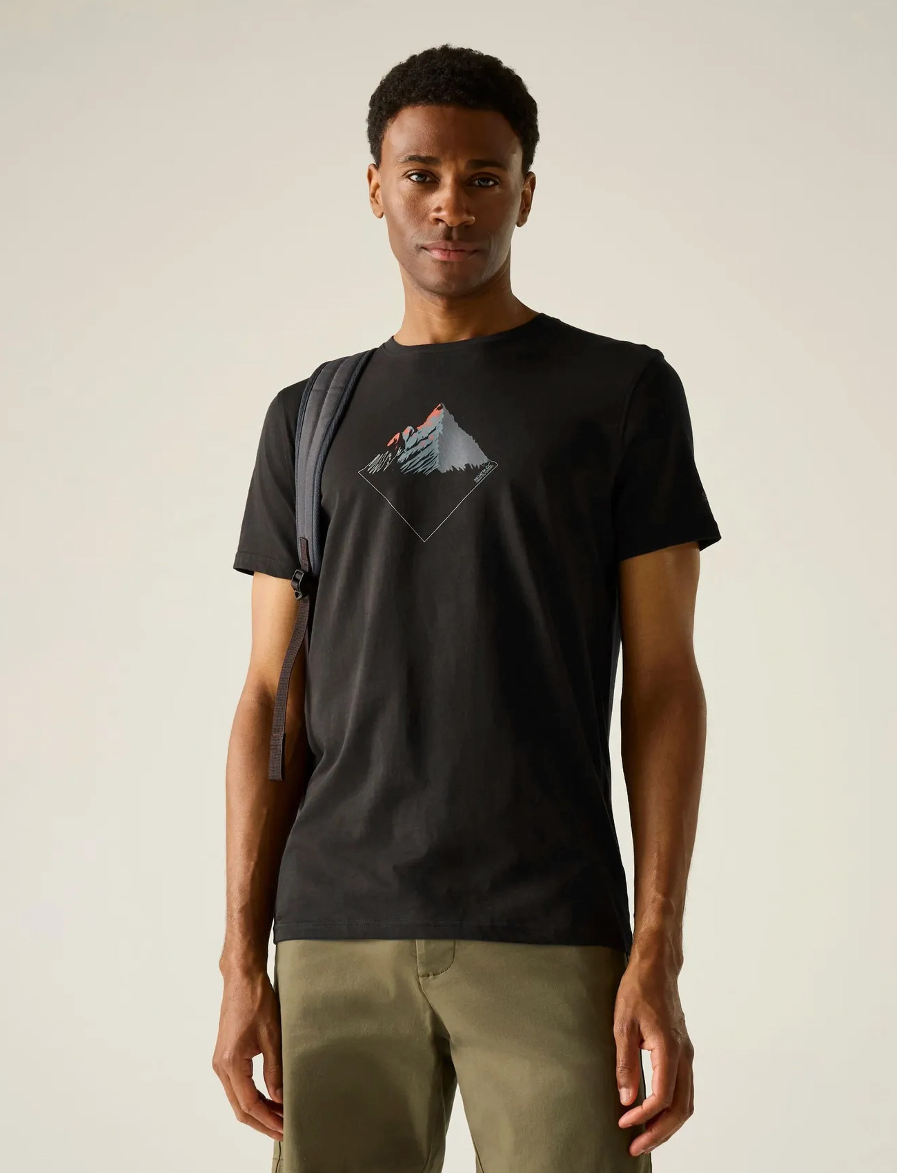 Regatta Breezed, XL, Black, Sport Overdele > Sport T-shirts, Herre