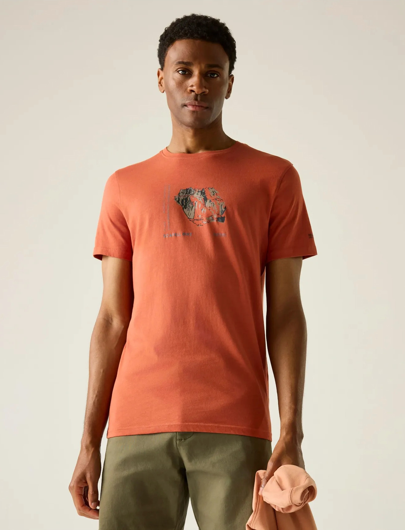 Regatta Breezed, L, Orange, Sport Overdele > Sport T-shirts, Herre