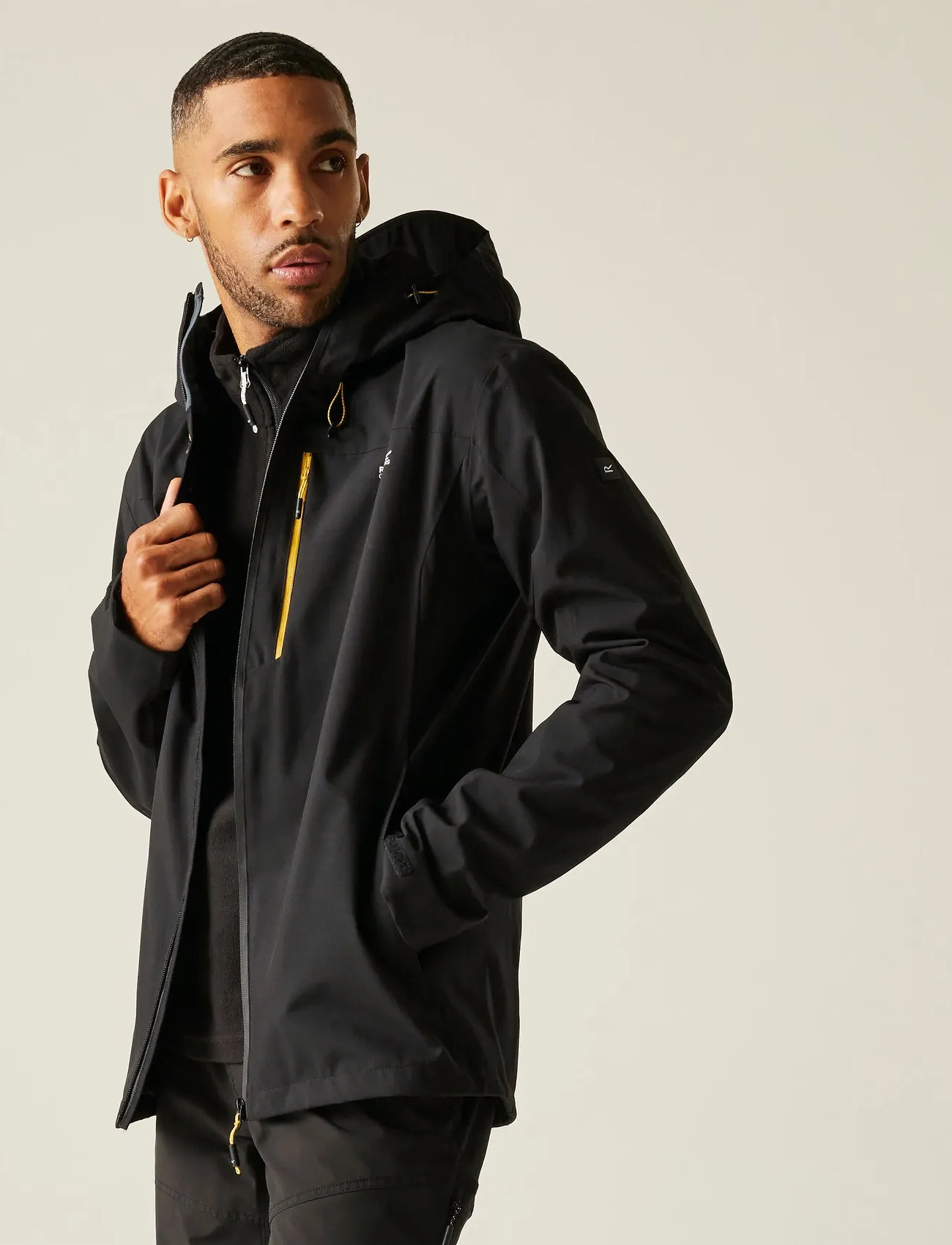 Regatta Birchdale Ii, XL, Black, Sport Jackets > Sport Outdoor Jackets, Herre