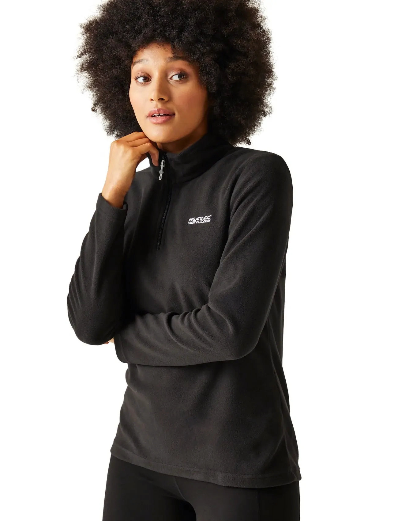 Regatta Sweethart, XS, Black, Sport Clothing > Sport Fleeces & Midlayers, Dame