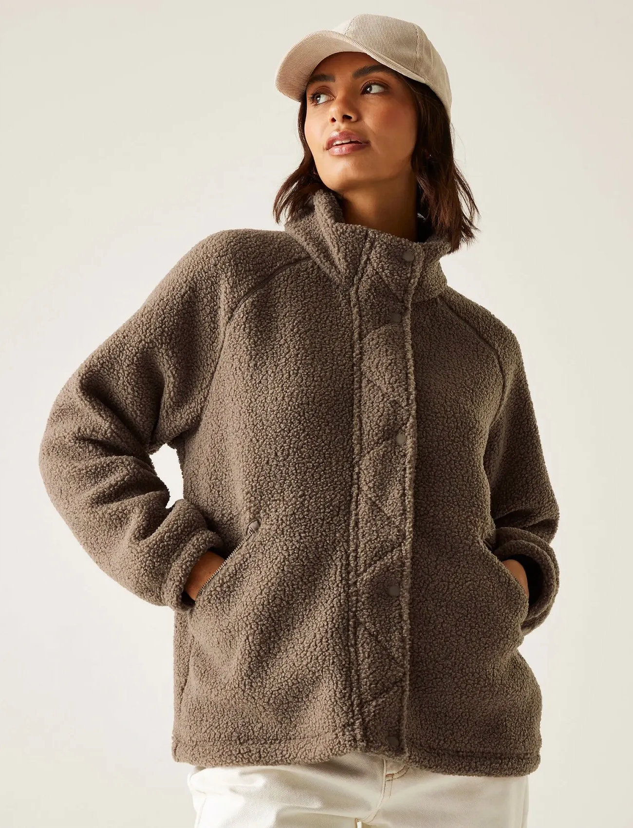 Regatta Emiliaca Borg, M, Brown, Sport Clothing > Sport Fleeces & Midlayers, Dame