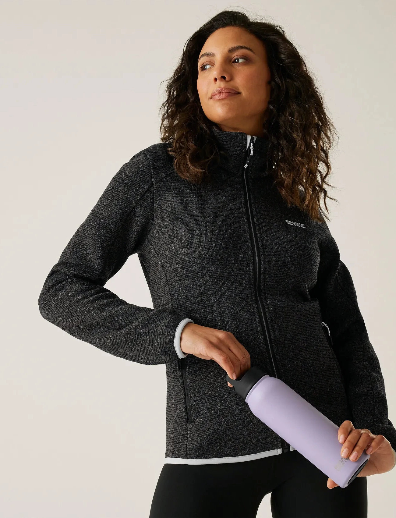 Regatta Women's Newhill, S, Black, Sport Clothing > Sport Fleeces & Midlayers, Dame