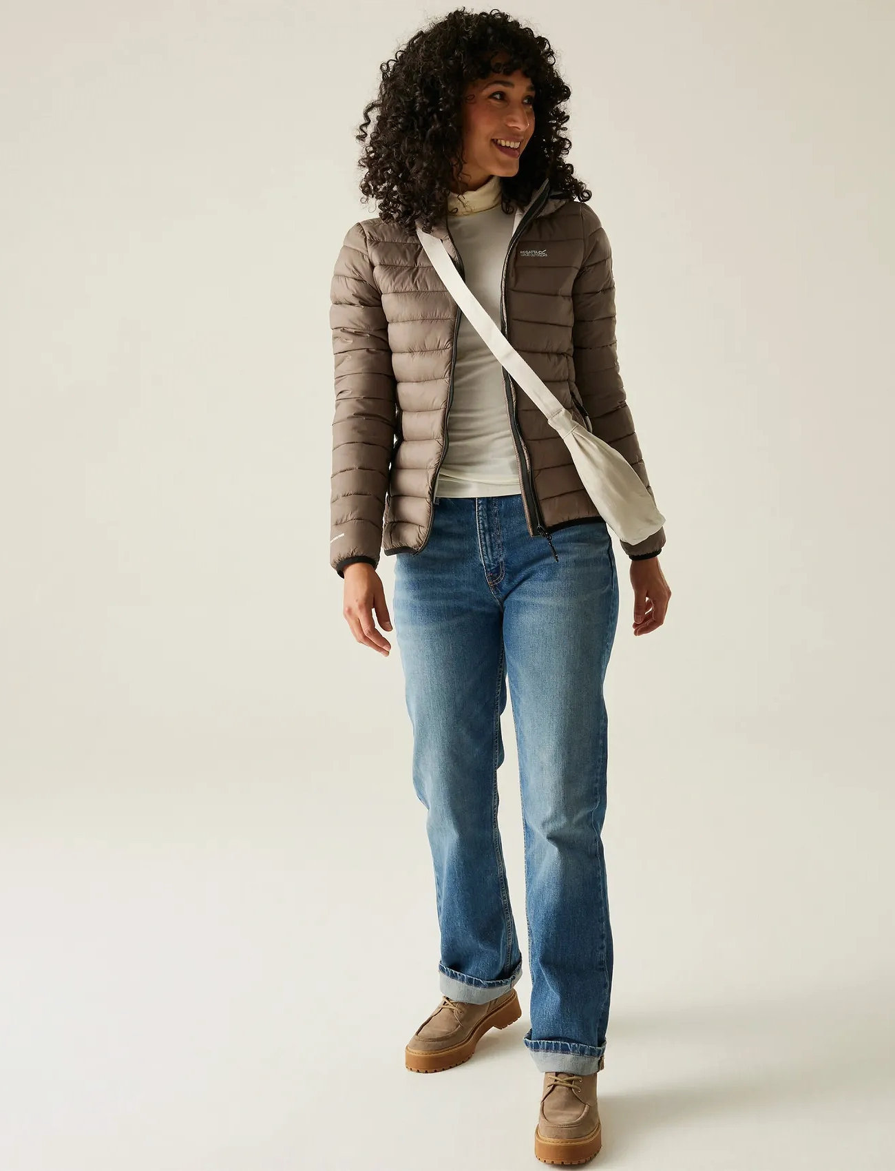 Regatta Women's Hood Marizion, S, Beige, Sport Jackets > Sport Outdoor Jackets, Dame