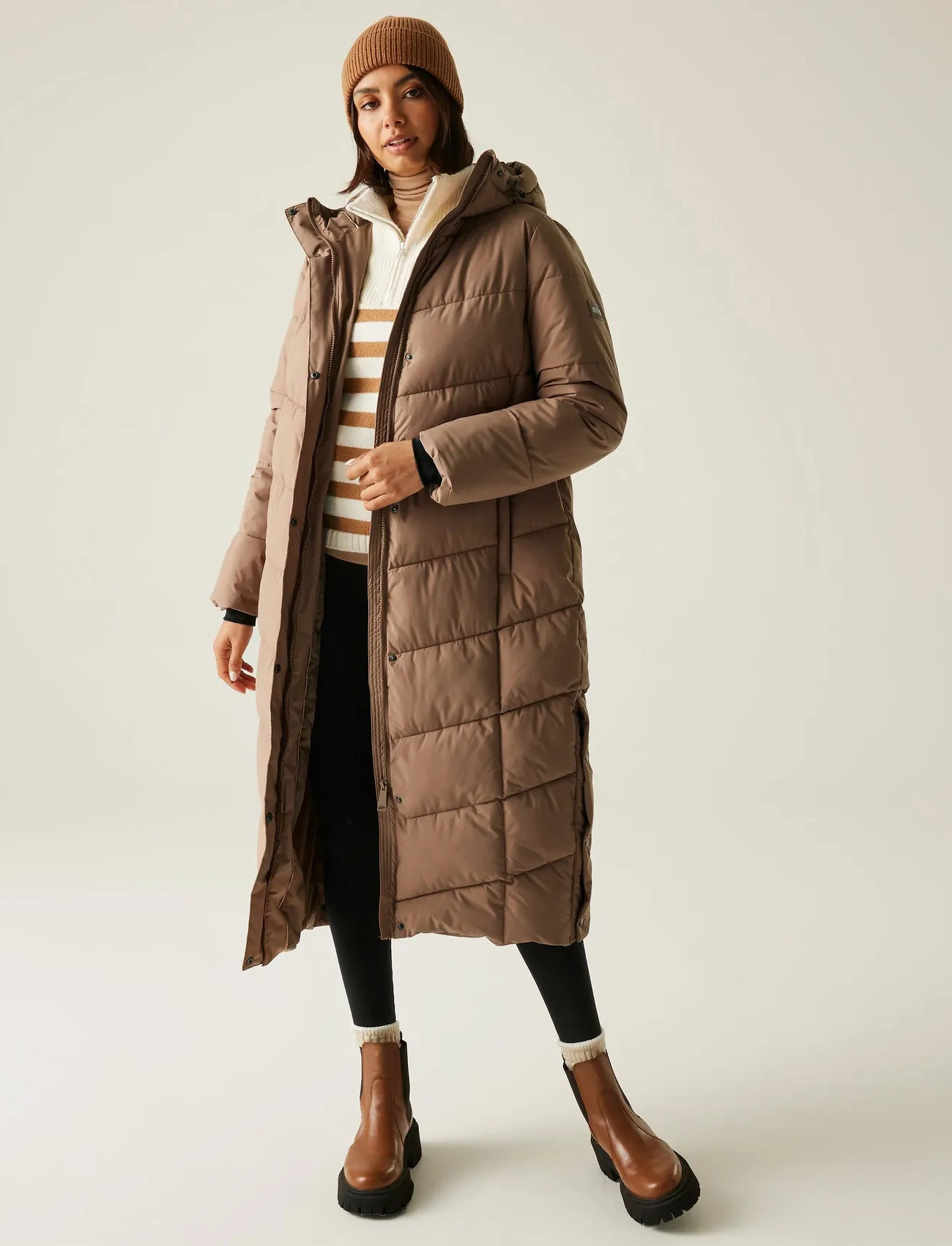 Regatta Eloria, M, Beige, Sport Jackets > Sport Padded Coats, Dame