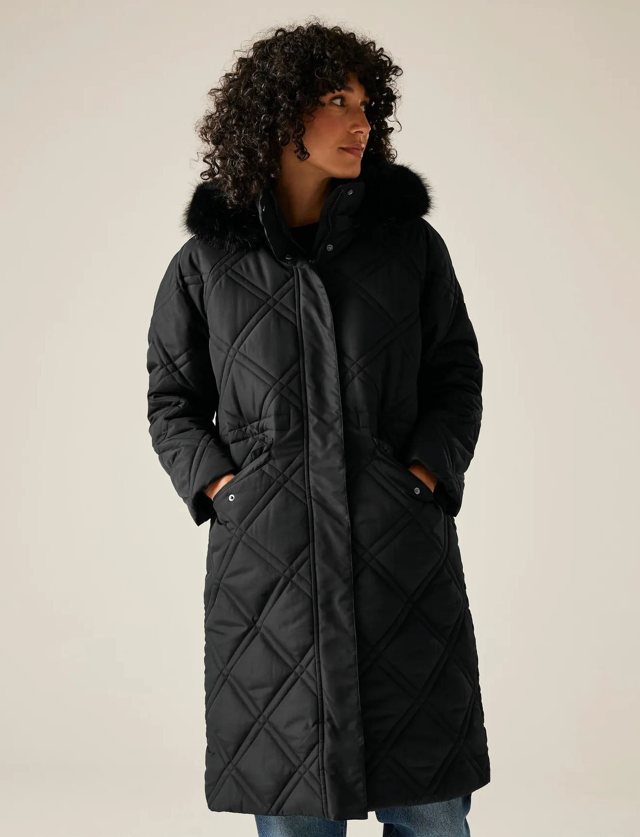 Regatta Fryla, S, Black, Sport Jackets > Sport Padded Coats, Dame