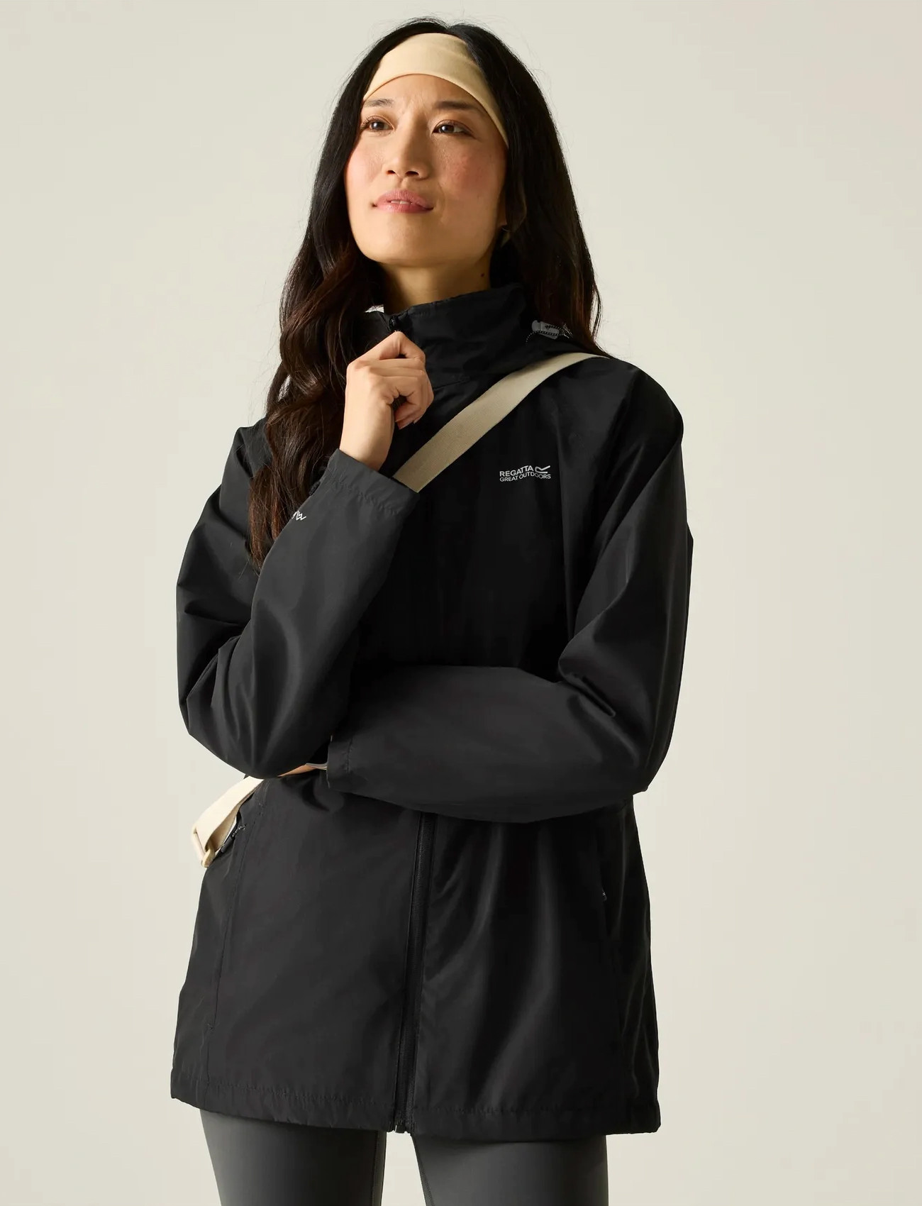 Regatta Daysha Ii, S, Black, Sport Rainwear > Sport Raincoats, Dame