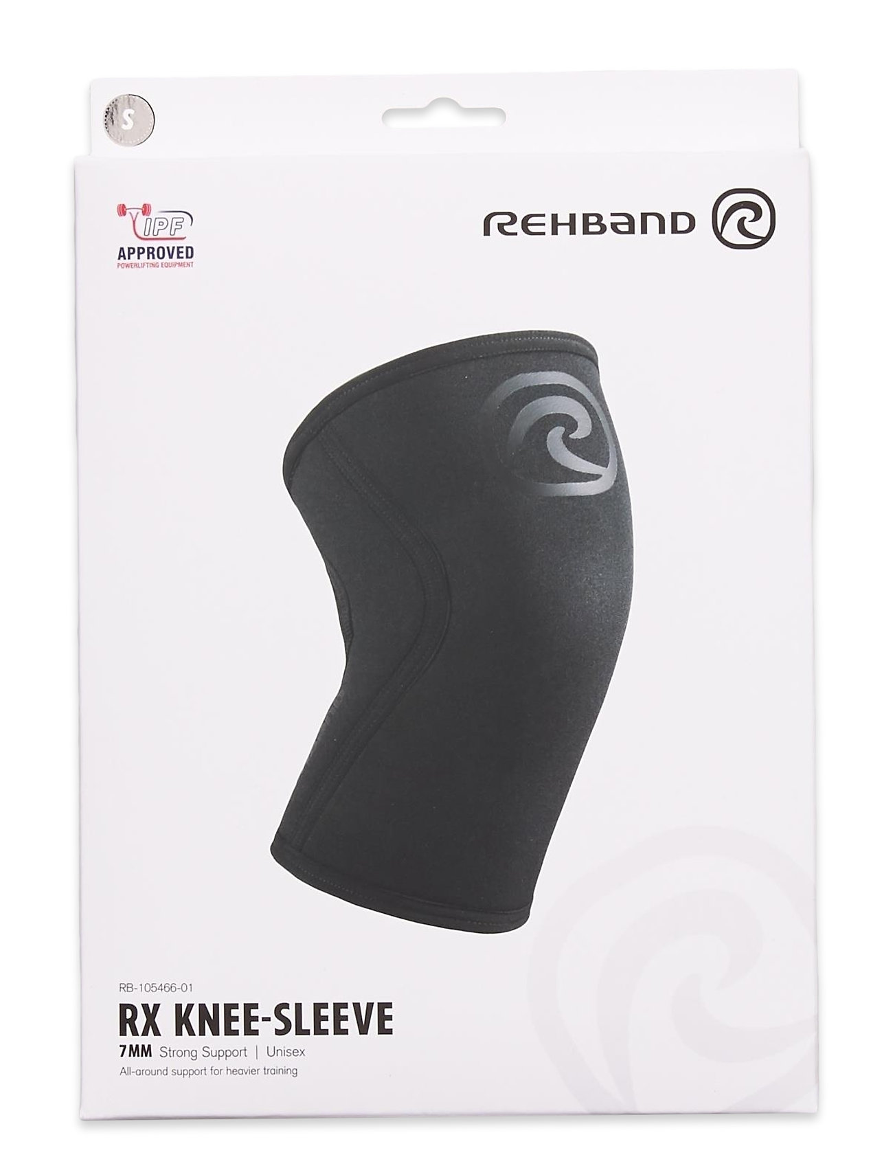 Rx Knee-Sleeve 7mm Accessories Sports Equipment Braces & Supports Knee Support Musta Rehband