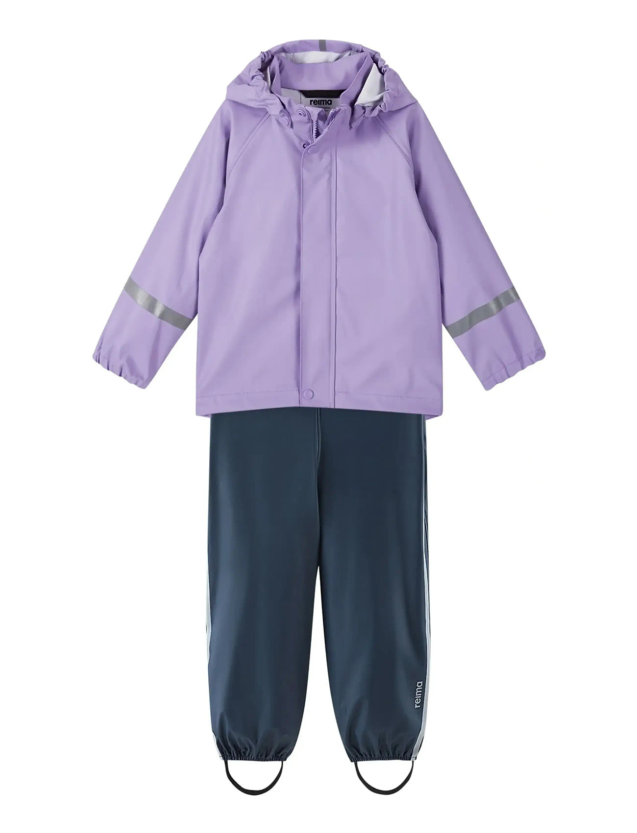 Reima Rain Outfit, Tihku, 104, Purple, Regntøj > Regntøjssæt, Børn