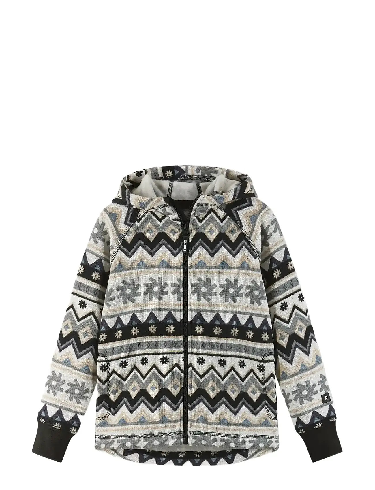 REIMA Fleece Pullover, Northern Schwarz - 128 - Kinder