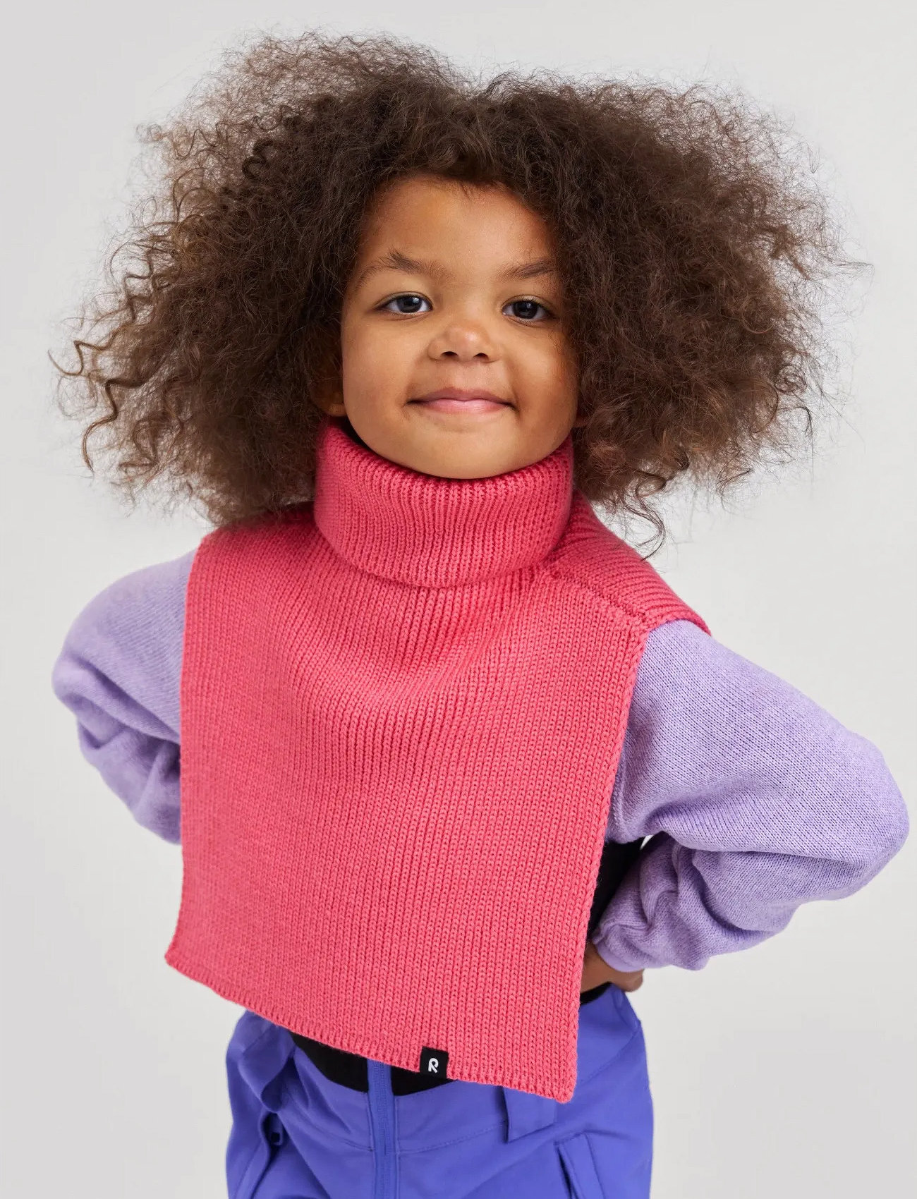 Reima Neck Warmer, Kaulain, 44/50, Pink, Tørklæder & Halsvarmere > Halsvarmere, Børn