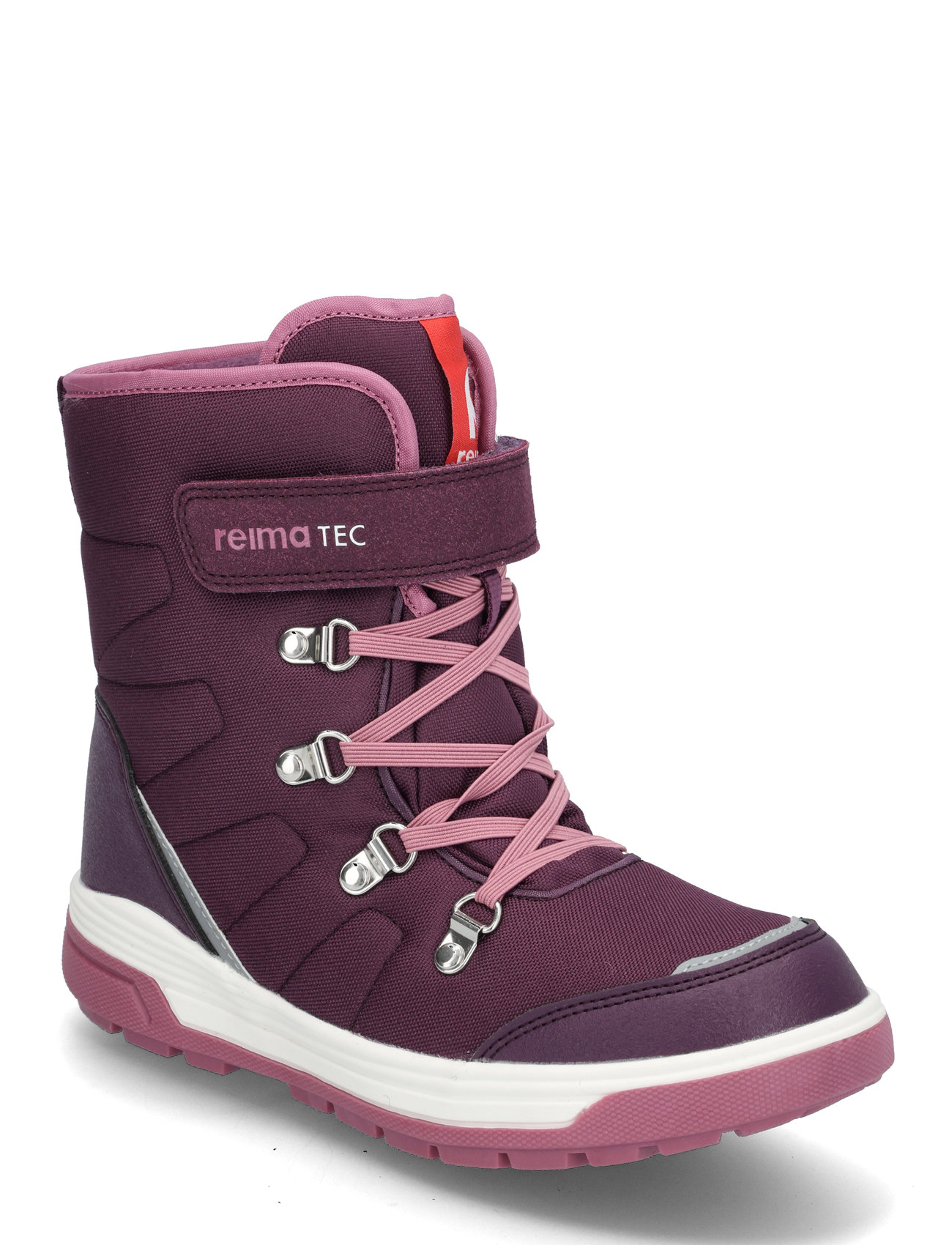 Reimatec Winter Boots, Quicker Vinterstøvler Med Burrebånd Purple Reima