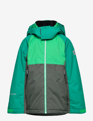 Kids' Reimatec winter jacket Autti - THYME GREEN