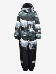 Kids' winter snowsuit Kurikka - BLACK