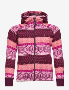 Kids' fleece jacket Northern - flīsa virsjakas - cold pink