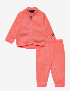 Toddlers' fleece set Tahto - vilnas komplekti - pink coral