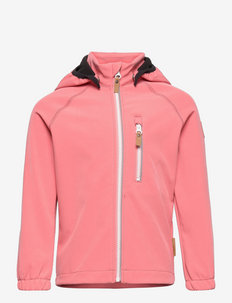 Vantti - softshell jackets - pink coral
