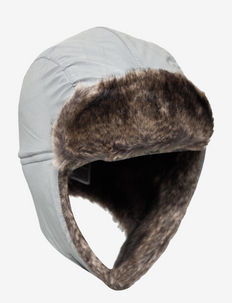 Kids' reflective winter hat Tuike - czapki zimowe - silver