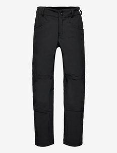 Agern - softshell trousers - black